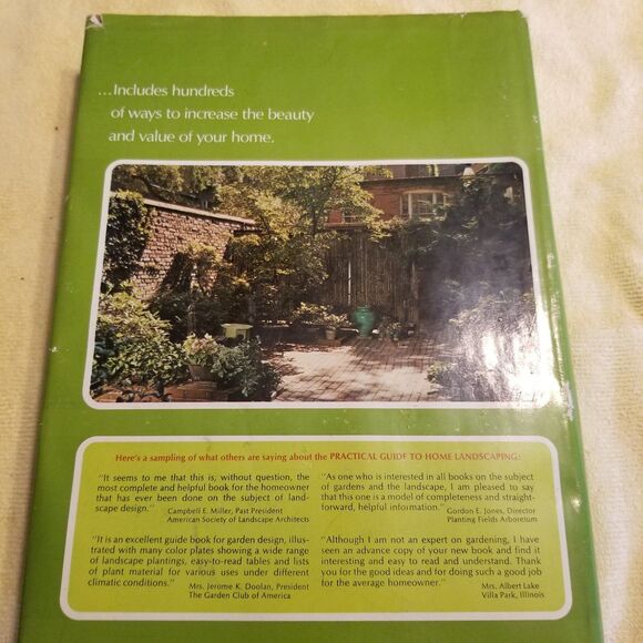 Readers Digest Practical Guide to Home Landscaping hardcover book 3rd Printing - Picture 2 of 7